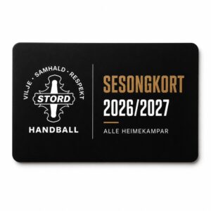 Sesongkort - 2026/2027